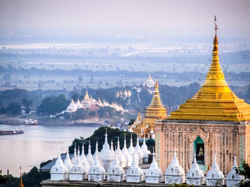 de optie om door te reizen naar Mandalay