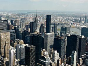 New York vanaf boven