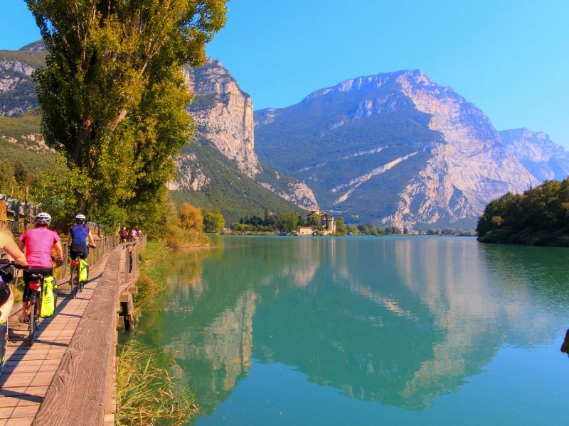 Fietsen door noord - Italie