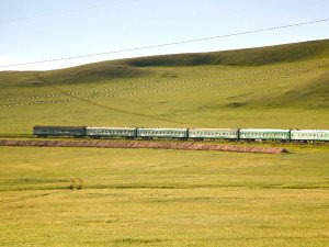 Treinroute Rusland