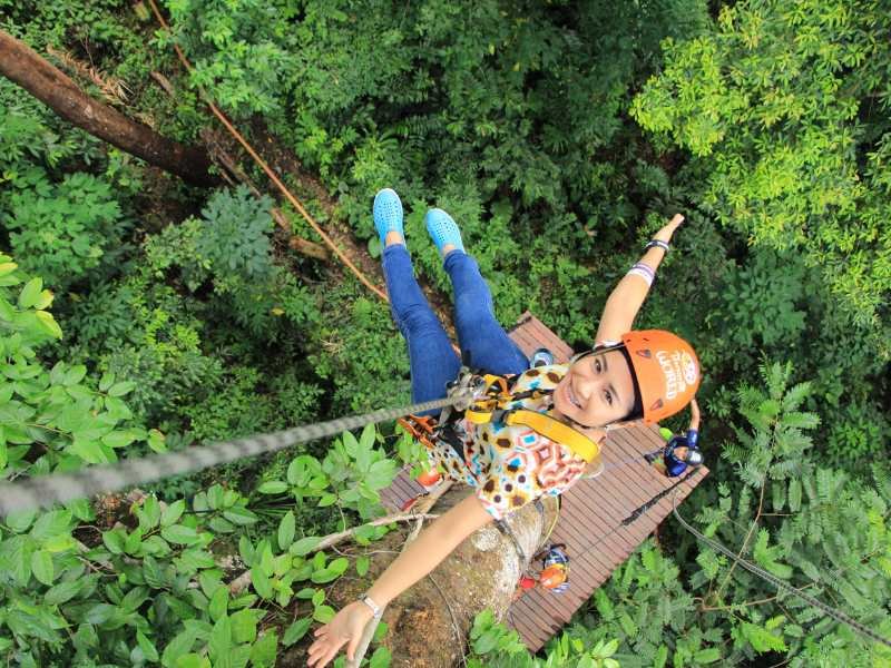 Siem Reap zipline