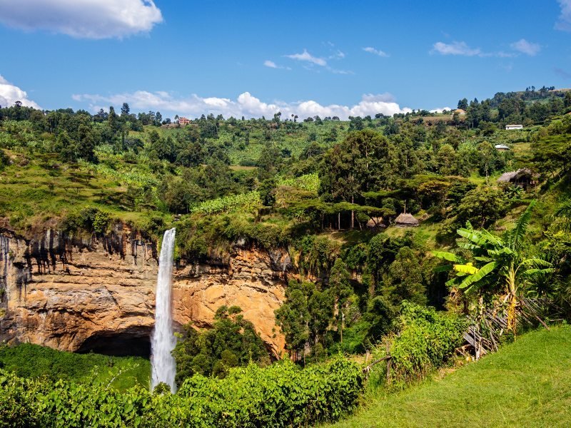 Oeganda - Sipi Falls - waterval
