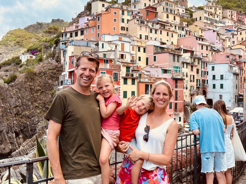 familie vakantie in Cinque Terre - Italie
