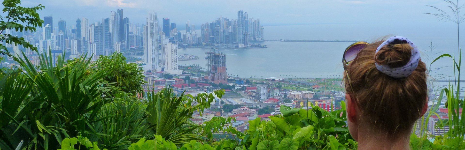 Panama stad skyline