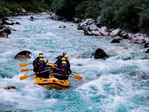 outdoor watersport Raften Slovenie