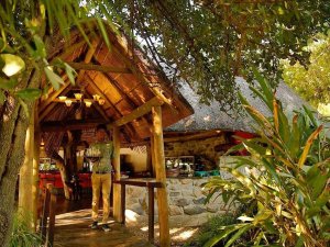 Botswana - Maun - restaurant
