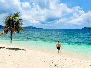 Strand van Panglao in de Filipijnen
