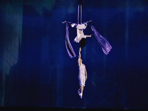 Acrobatische show in Shanghai