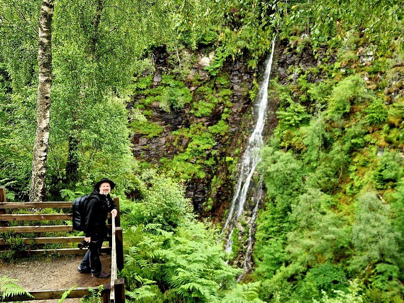 Waterval Corrieshalloch Gorge nationaal park