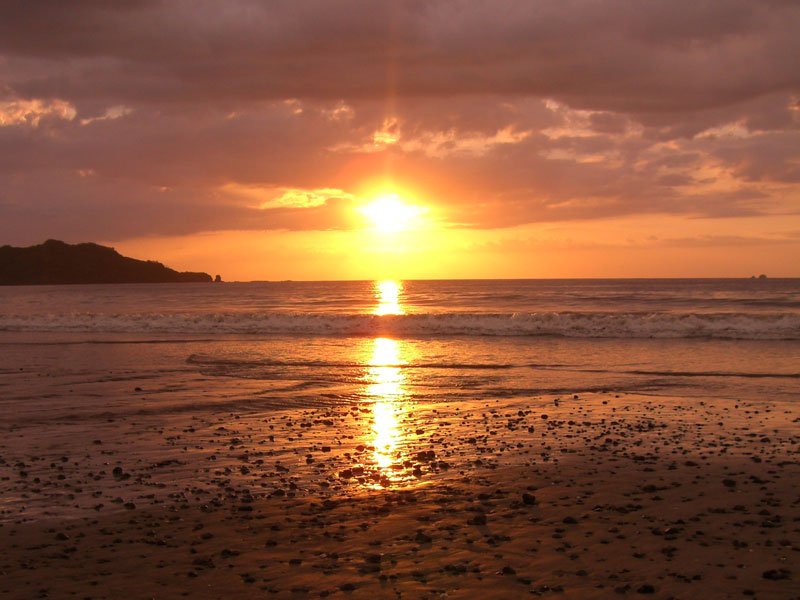 Zonsondergang Guanacaste