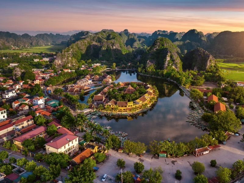 Tam Coc bij Ninh Binh