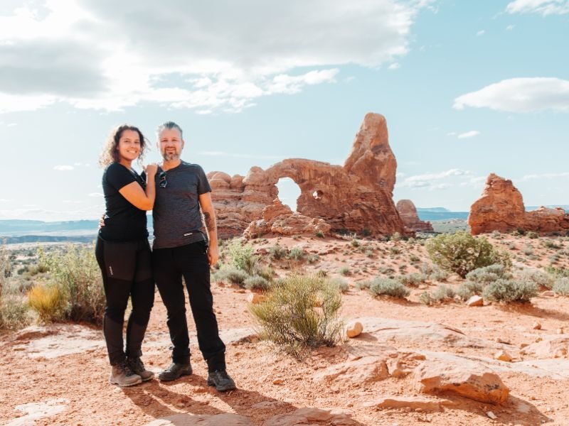 Amerika - Moab - Arches national park