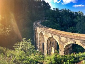 Sri Lanka met de trein