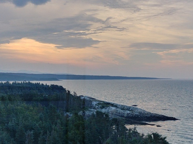 zonsopkomst rivier du loup