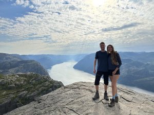 noorwegen pulpit rock uitzicht