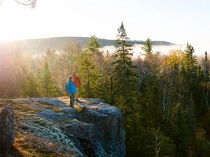 Kamperen tent Canada