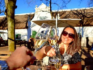 Stellenbosch wijn proeven