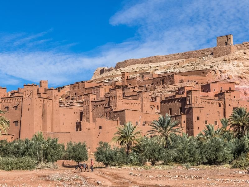 Ait Benhaddou kasbah Dades Vallei Marokko