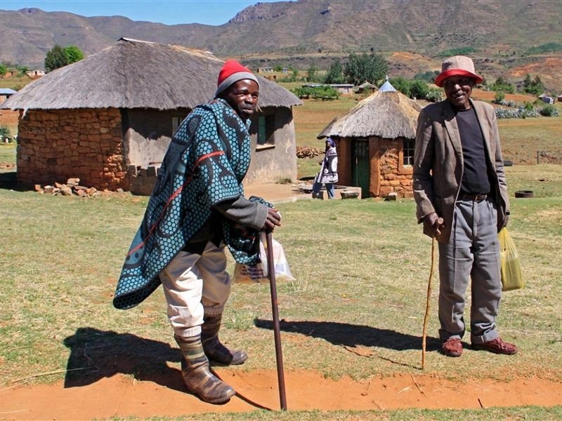 Lesotho Basotho bevolking