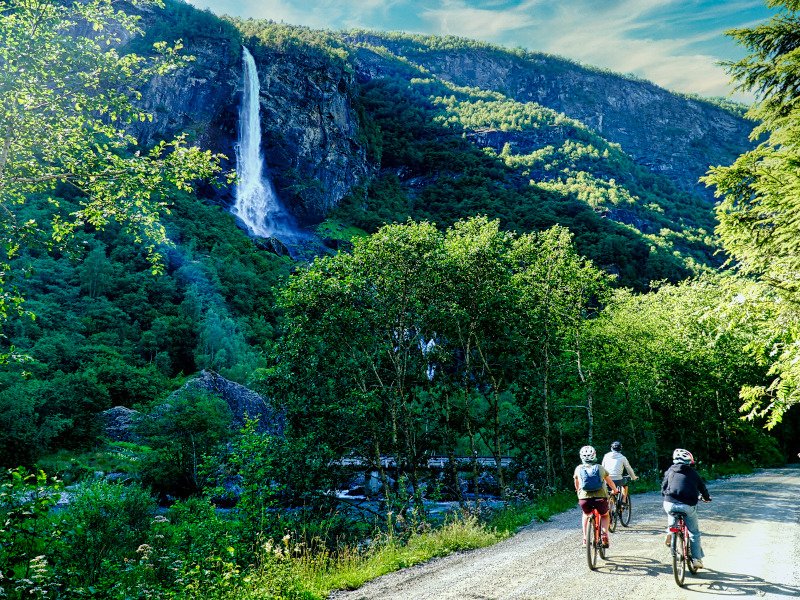 fietsen in Noorwegen