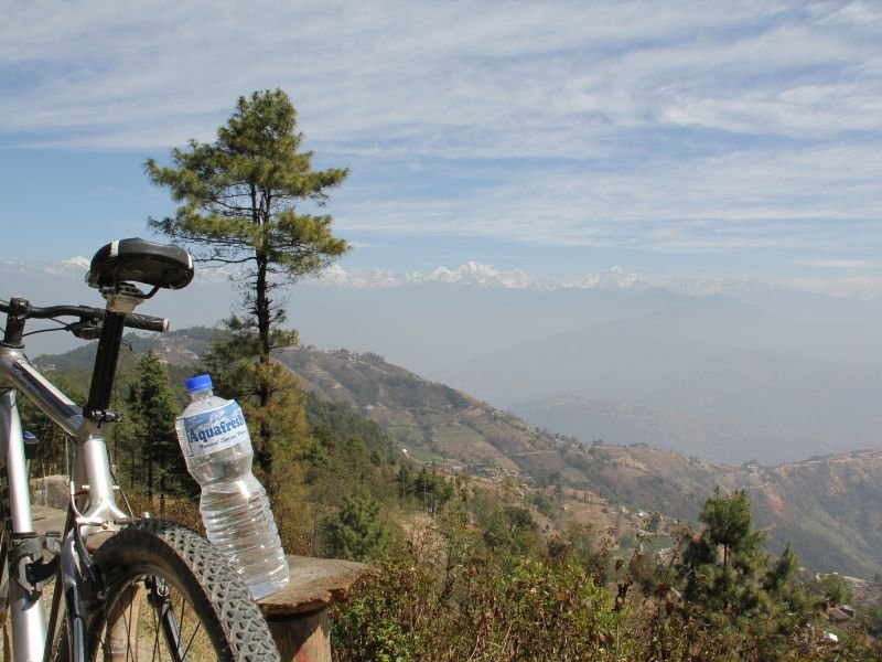 benodigheden voor het mountainbiken door Kathmandu Vallei