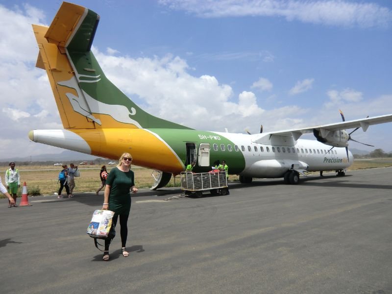 Lokaal vliegen in Tanzania