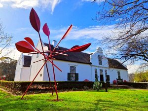 Wijnhuis in Stellenbosch Zuid-Afrika