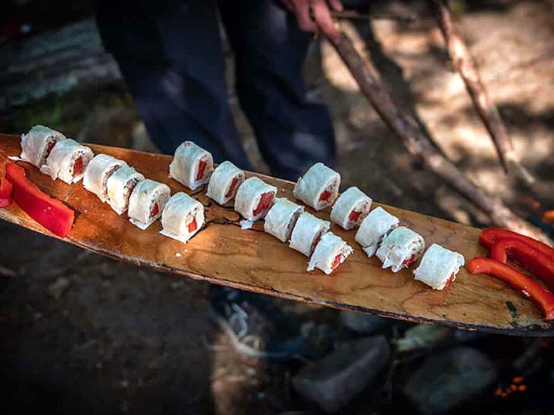 Kamperen tent Canada