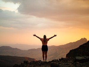 Jebel Shams in Oman