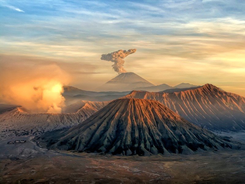 Bromo vulkaan op Java Indonesie