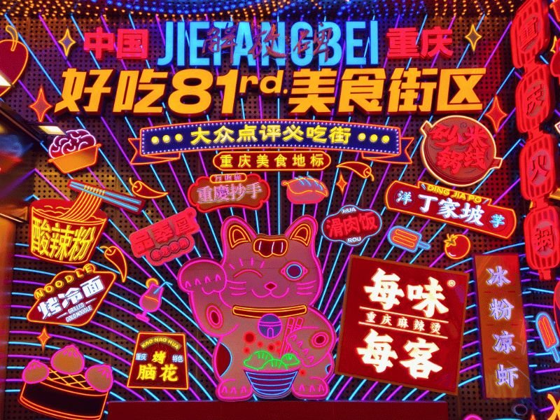 Reclamebord in Chongqing