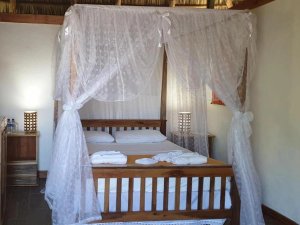 La laguna de Apoyo Nicaraqua hotel kamer bed