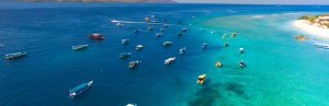 Bootjes aan de Gili Islands