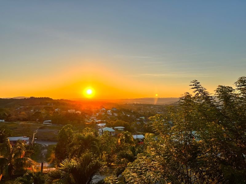 Zonsopgang in San Ignacio