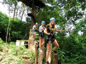 Thailand-Chiang Mai-Ziplinen