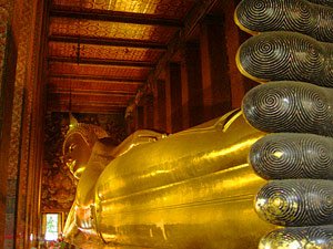 Liggende buddha Thailand