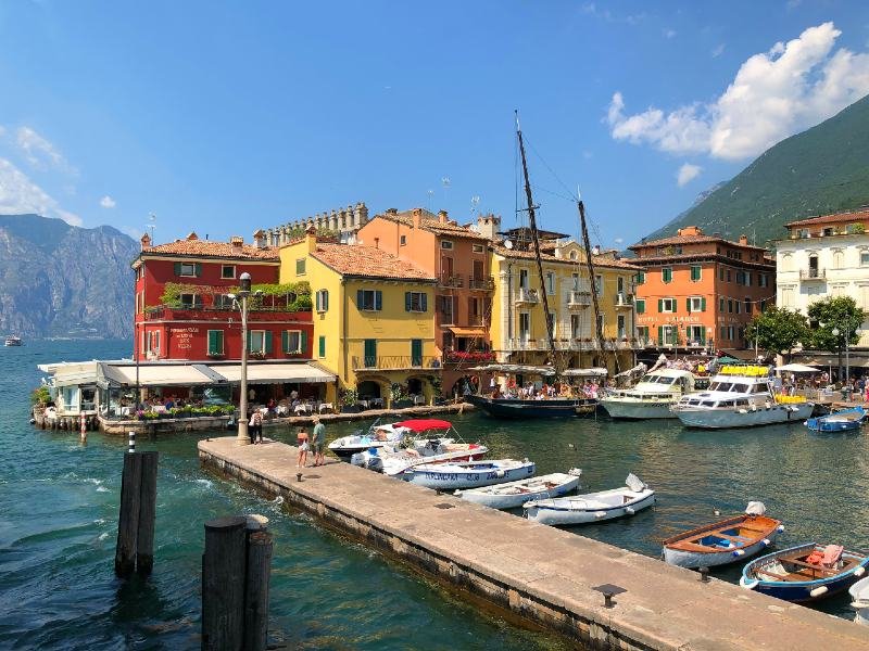 Haven in het garda meer - Italie
