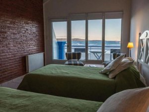 Strandhotel in Puerto Piramides