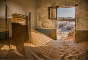 Zand in huis