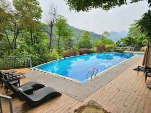 Hotel met zwembad in Yangshuo, China