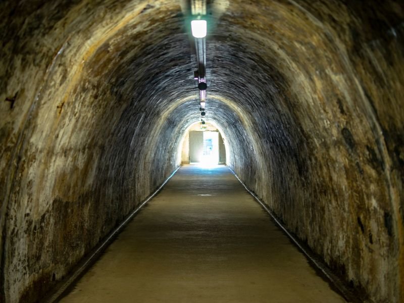 Cold War tunnel