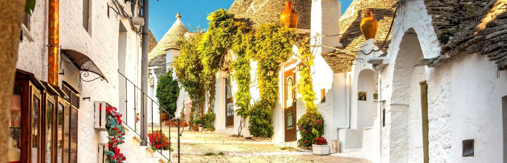 Authentiek straatje in Puglia