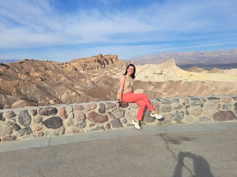 Uitzichtpunt in Death Valley