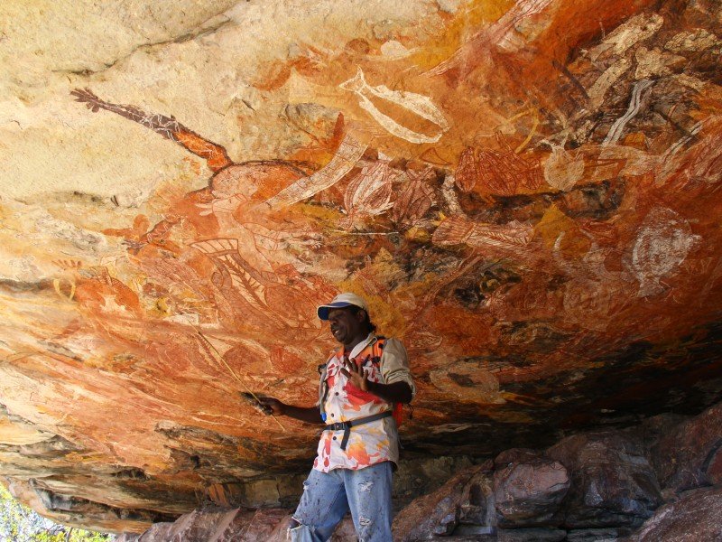 rockart noorden van Australie