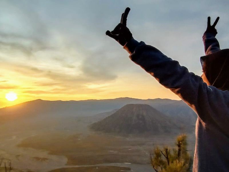 Bromo vulkaan op Java Indonesie