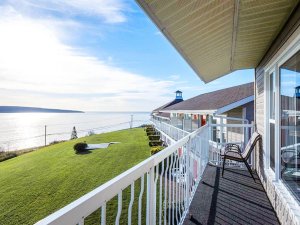 Canada Oost Perce balkon