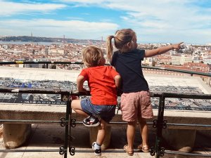 Portugal lissabon kinderen uitzicht