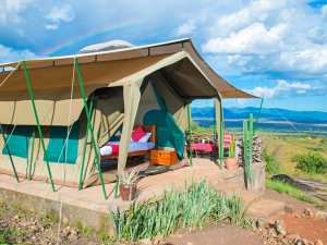 Oeganda Kidepo lodge met uitzicht