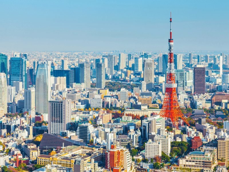 tokyo vanaf boven