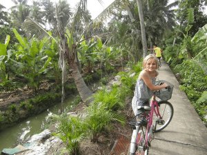 Fietsen door bangkok